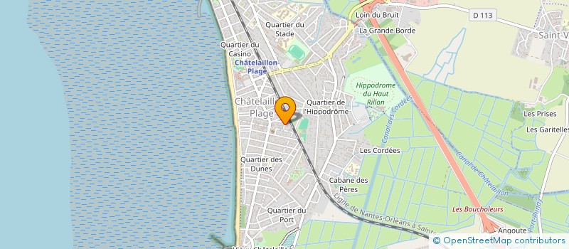 localisation de l'entreprise MANILS à CHATELAILLON-PLAGE