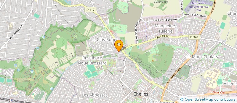 localisation de l'entreprise MANIMA INVEST  CHELLES