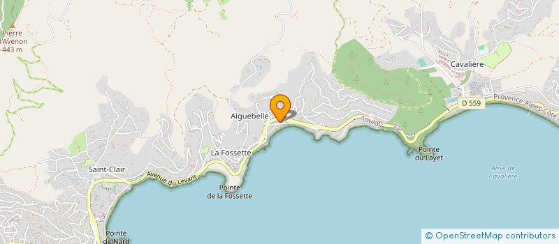 localisation de l'entreprise MANIMMO à LE LAVANDOU