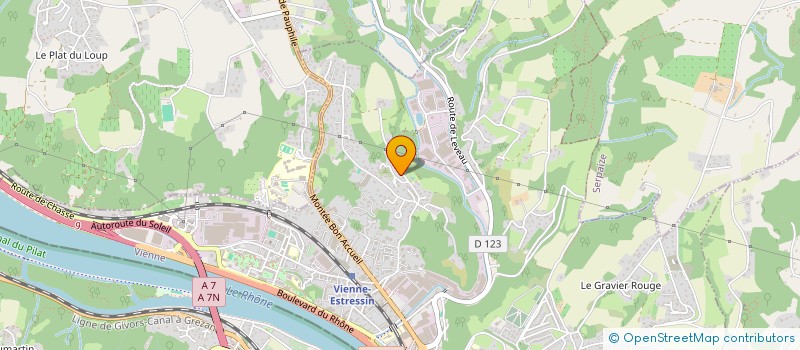 localisation de l'entreprise MANIMMO  VIENNE