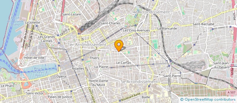 localisation de l'entreprise MANIMMO à MARSEILLE