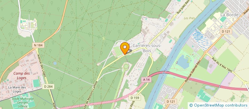 localisation de l'entreprise MANIN CRIMEE  SAINT-GERMAIN-EN-LAYE