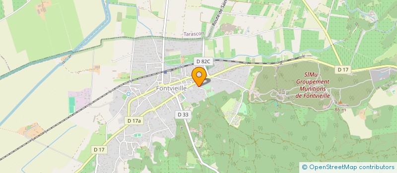 localisation de l'entreprise MANINE  ARLES