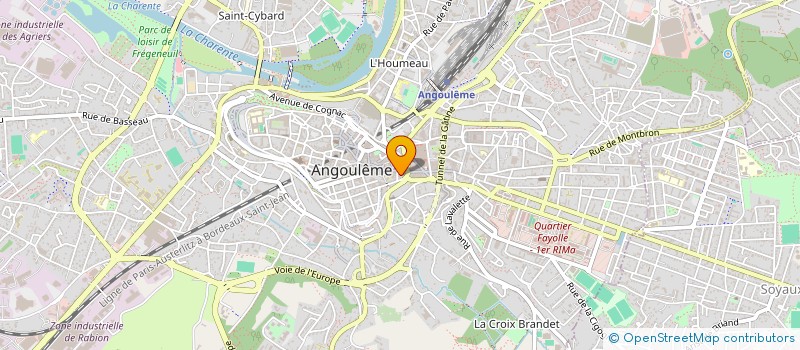 localisation de l'entreprise MANIPAUL à ANGOULEME