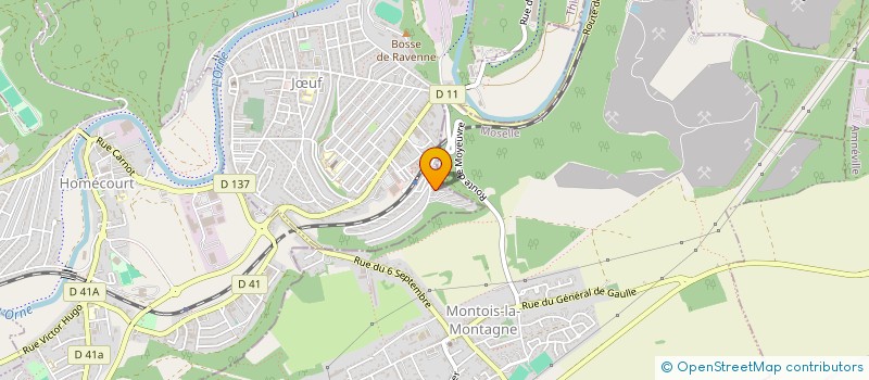 localisation de l'entreprise MANIPULATIONS NUMERIQUES PAR ORDINATEUR  JUF