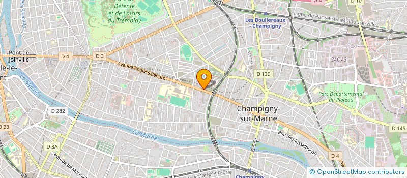 localisation de l'entreprise MANIS PREMIUM DRIVER à CHAMPIGNY-SUR-MARNE