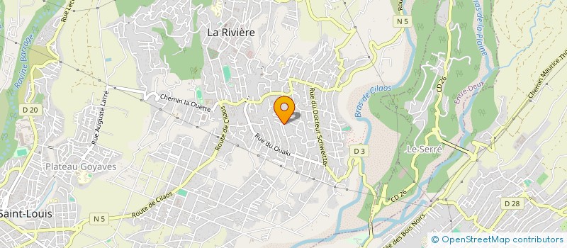 localisation de l'entreprise MANISKA à SAINT-LOUIS