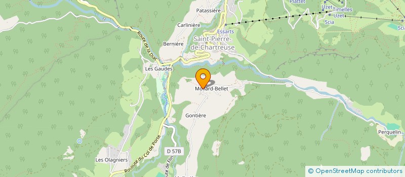 localisation de l'entreprise MANISSOLA  SAINT-PIERRE-DE-CHARTREUSE