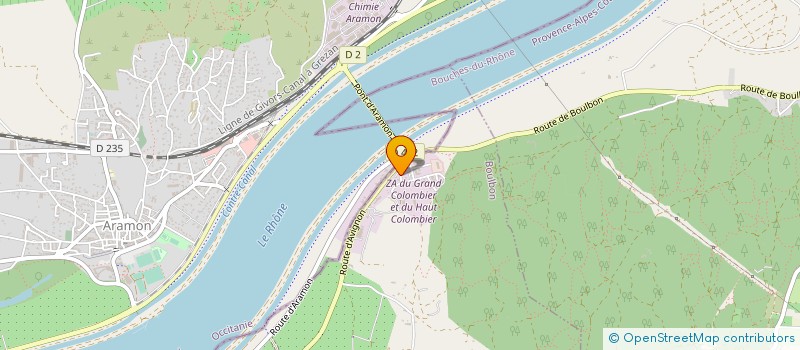 localisation de l'entreprise MANITECH  BOULBON