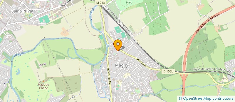 localisation de l'entreprise MANITO  METZ