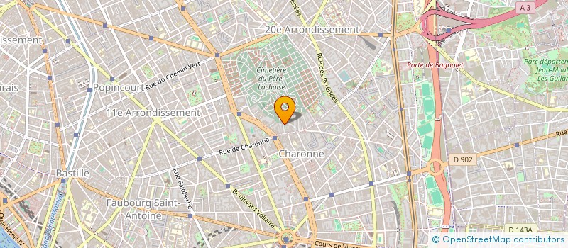 localisation de l'entreprise MANITOU PRODUCTIONS  PARIS