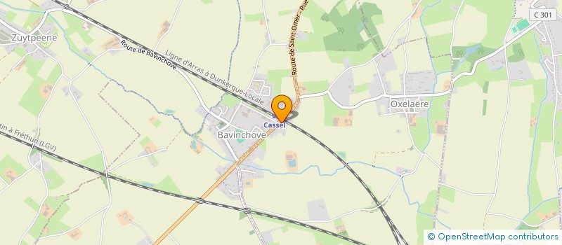 localisation de l'entreprise MANIZU  OXELAERE