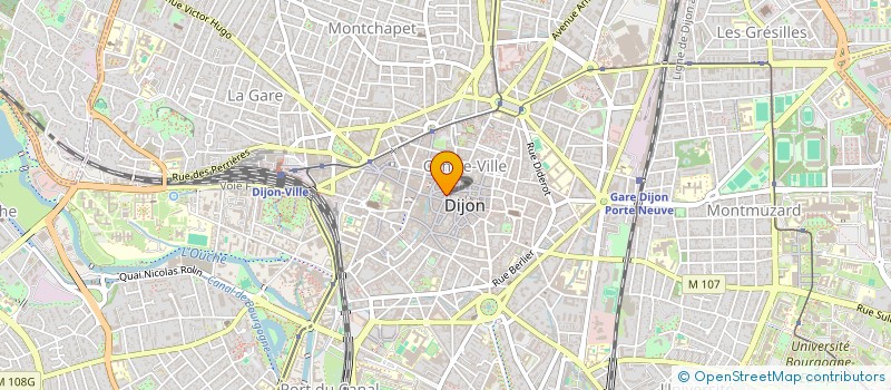 localisation de l'entreprise MANJGAFIC SOEURS ET FRERE à DIJON