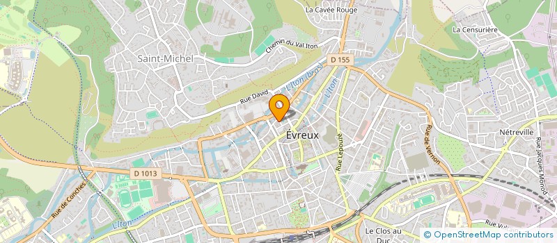 localisation de l'entreprise MANK  EVREUX