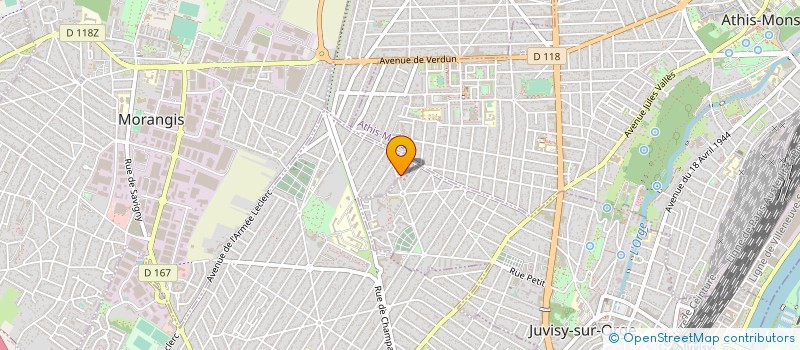 localisation de l'entreprise MANK IMMOBILIER  SAVIGNY-SUR-ORGE