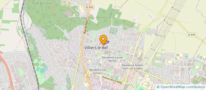 localisation de l'entreprise MANKA GET à VILLIERS-LE-BEL