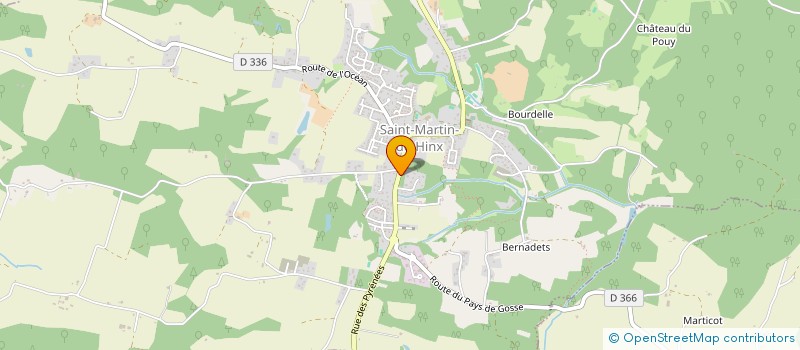 localisation de l'entreprise MANKAI  SAINT-MARTIN-DE-HINX