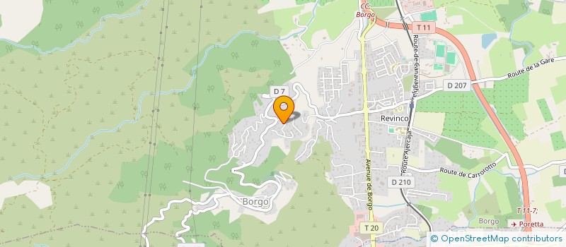 localisation de l'entreprise MANKIUS à BORGO