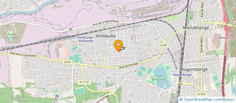 localisation de l'entreprise MANLO  AMNEVILLE