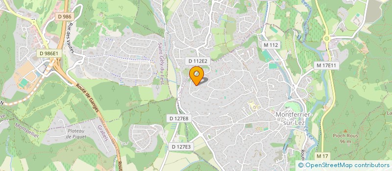 localisation de l'entreprise MANLO IMMO  MONTFERRIER-SUR-LEZ