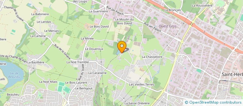 localisation de l'entreprise MANLOC  SAINT-HERBLAIN