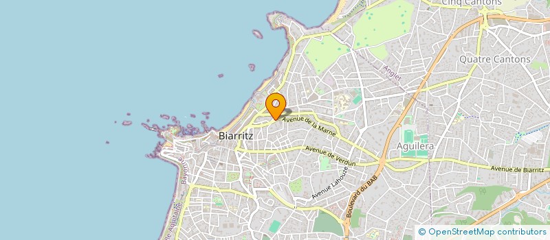 localisation de l'entreprise MANLY à BIARRITZ