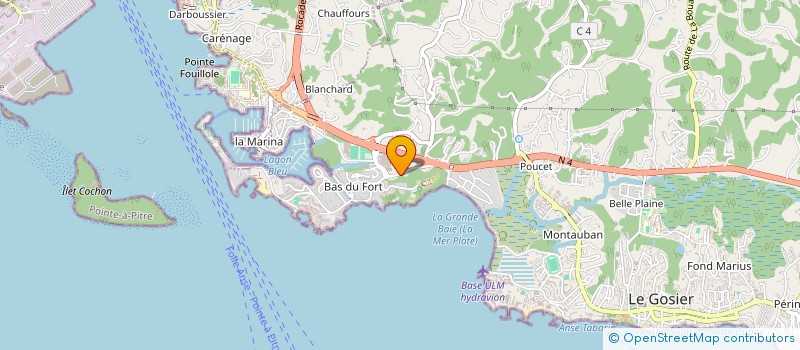 localisation de l'entreprise MANMAN LOKAL  LE GOSIER