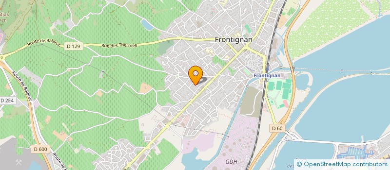 localisation de l'entreprise MANMATLU à FRONTIGNAN