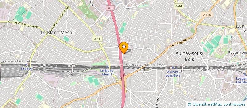 localisation de l'entreprise MANN à LE BLANC-MESNIL