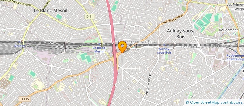 localisation de l'entreprise MANN à AULNAY-SOUS-BOIS