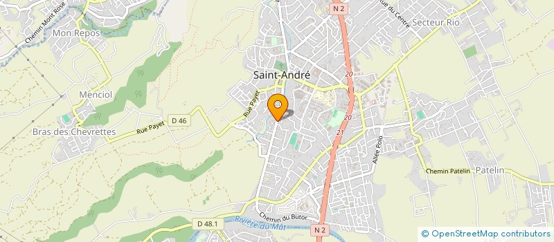 localisation de l'entreprise MANN ACADEMY à SAINT-ANDRE