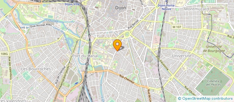 localisation de l'entreprise MANN SARL à DIJON