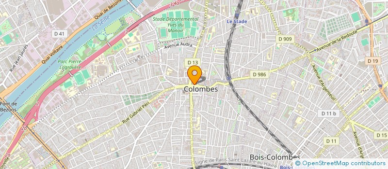 localisation de l'entreprise MANN TRANSPORT à COLOMBES