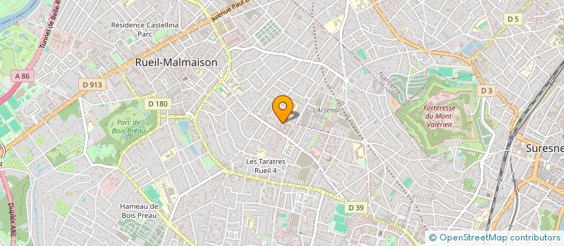 localisation de l'entreprise MANNA LOCATION à RUEIL-MALMAISON