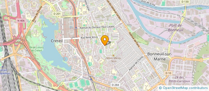 localisation de l'entreprise MANNA TRANSPORTS  CRETEIL
