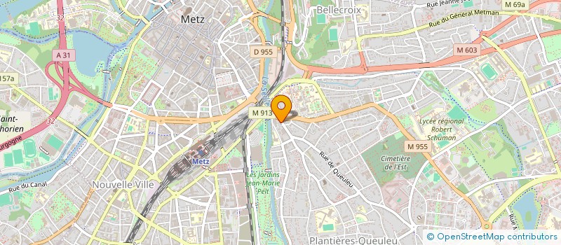 localisation de l'entreprise MANNAGGIA  METZ