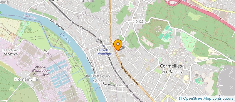 localisation de l'entreprise MANNE & CO  CORMEILLES-EN-PARISIS