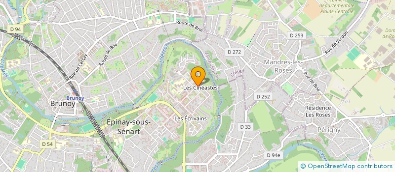 localisation de l'entreprise MANNE DU CIEL  EPINAY-SOUS-SENART