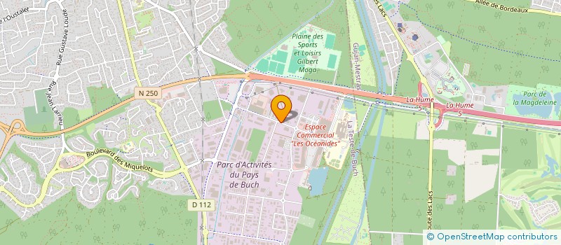 localisation de l'entreprise MANNES LA TESTE ARCACHON  LA TESTE-DE-BUCH
