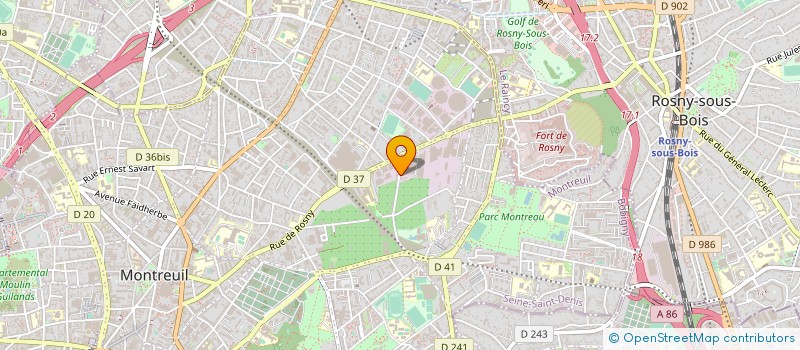localisation de l'entreprise MANNESFRANCE IVRY OU MF IVRY à MONTREUIL