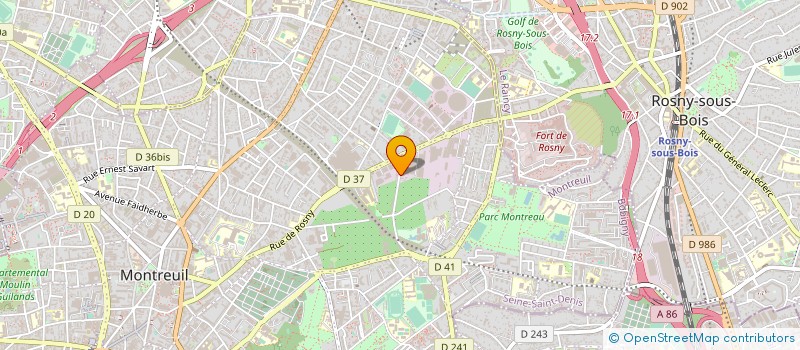 localisation de l'entreprise MANNESPIECES à MONTREUIL