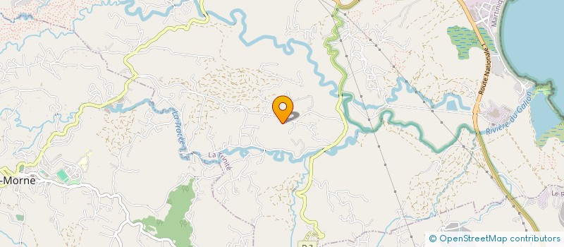 localisation de l'entreprise MANNEV EPI GOU KREYOL  LA TRINITE