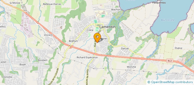 localisation de l'entreprise MANNI MANNIOK  LAMENTIN