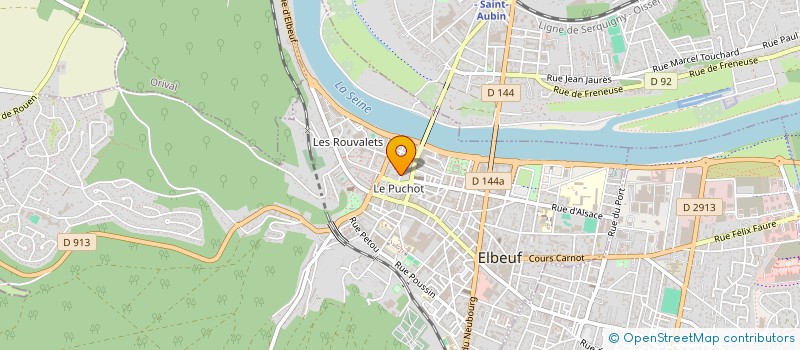 localisation de l'entreprise MANNITOKS à ELBEUF