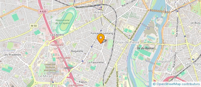 localisation de l'entreprise MANNSAP à TOULOUSE