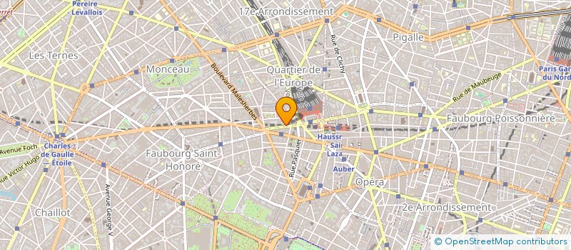 localisation de l'entreprise MANNSON à PARIS