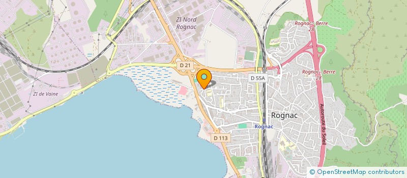 localisation de l'entreprise MANNY  ROGNAC