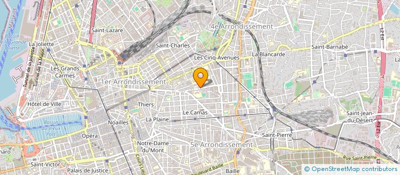 localisation de l'entreprise MANNY DISTRIBUTION à MARSEILLE