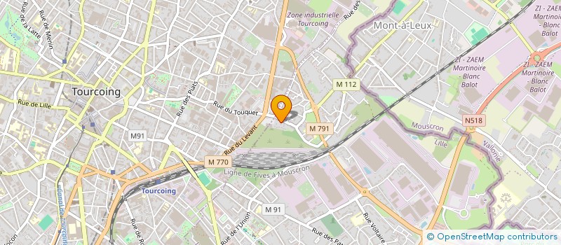 localisation de l'entreprise MANNYAI  WATTRELOS