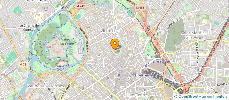 localisation de l'entreprise MANO à LILLE